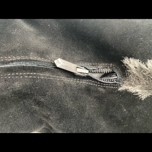 Sam Edelman black suede fringe booties 6.5M - Picture 4 of 12